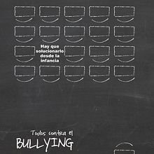 Everyone against bullying. Design gráfico projeto de nitv - 13.10.2015