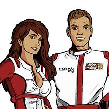Racing Bar. Een project van  Br, ing en identiteit,  Ontwerp y Traditionele illustratie van Adrián Docampo - 31.05.2013