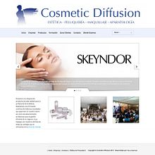 Cosmetic Diffusion. Un proyecto de Desarrollo Web y Diseño Web de Ven a Internet - 09.05.2011