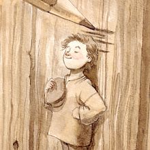 Pulgarcito_exposición. Fine Arts, Character Design, and Traditional illustration project by Cristina Moreda - 10.06.2015