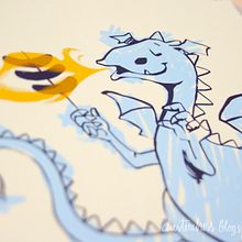 Cómo domesticar dragones y padres. Un proyecto de Diseño de personajes, Diseño editorial e Ilustración tradicional de Cristina Moreda - 06.10.2015