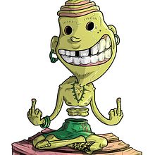 Praná. Character Design, and Traditional illustration project by Carol Sánchez González - 10.10.2015