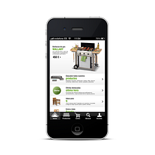 App Shop Leroy Merlin. Design project by Carlos Etxenagusia - 10.11.2015