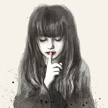 Your silence is deafening Ein Projekt aus dem Bereich Bildende Künste und Traditionelle Illustration von Mentiradeloro Esther Cuesta - 11.10.2015