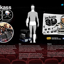 Acción de marketing para "Jackass 3D". Un proyecto de Br e ing e Identidad de Begoña Baeza Bonmati - 12.10.2013