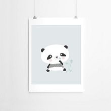 Panda bear, Arctic Fox & Seal. Traditional illustration project by edurne - 08.31.2015