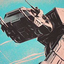 The Empire Strikes Back - Star Wars Poster. Un projet de Illustration traditionnelle , et Sérigraphie de Juan Esteban Rodríguez - 13.10.2015