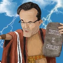 Artur Mas . Comic, Pintura e Ilustração tradicional projeto de Augusto Re - 13.10.2015