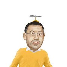 Josep Maria Bartomeu . Comic, e Pintura projeto de Augusto Re - 13.10.2015