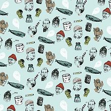 Combo pattern. Un projet de Design  et Illustration traditionnelle de Carolina Jiménez Domínguez - 13.10.2015
