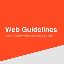 Hangar Web Guidelines. Web Design project by Welead - 10.13.2015