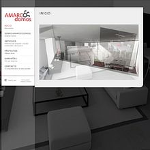 Desarrollo web: www.amarcoconstructora.es. Web Development project by Diseño web || Madrid, Sierra oeste - 10.14.2008