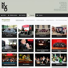 Desarrollo web: www.nexobtl.cl. Web Development, and Web Design project by Diseño web || Madrid, Sierra oeste - 10.14.2009