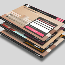 Landing Pages. Design, Interactive Design, Web Design, and Marketing project by Alfredo Moya - 10.14.2015