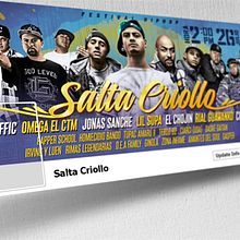 Poster + Flyer - Salta Criollo, Hip Hop Fest. Art Direction, and Design project by Victor Andres - 06.03.2015