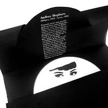 Envasar cultura_1 'Audrey Hepburn'. Packaging project by Miren Camara Egaña - 11.30.2009