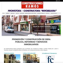 WEB Construcciones Ramos. Web Design project by Moisés Escolà Martínez - 10.17.2014