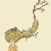 IMAGINACION. Design, and Traditional illustration project by Alice Vettraino - 05.17.2015