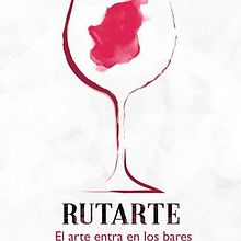 Carteles promocionales del evento Rutarte. El arte entra en los bares. Ein Projekt aus dem Bereich Grafikdesign von Fernando Medina Medina - 17.10.2015