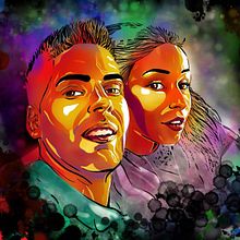 Retrato. Fine Arts, Traditional illustration, and Painting project by A Tu Arte - 10.18.2015