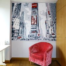 Lienzo "Times Square". Fine Arts, Traditional illustration, Painting & Interior Design project by A Tu Arte - 10.18.2015