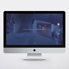 Octavio Arias - Cinematographer. Br, ing, Identit, Web Development, and Graphic Design project by Sonia Castillo - 10.18.2015