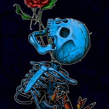 De lo que deja la muerte. Un proyecto de Ilustración tradicional de Emilio Munguía Sandoval - 19.10.2015