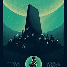 "2001: A space odyssey" Tribute. Un projet de Illustration traditionnelle de Coke Navarro - 19.10.2015