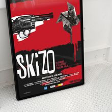 Skizo_Campaña de lanzamiento e imagen de la película. Een project van Grafisch ontwerp van Oihana Barbero Moral - 19.10.2008