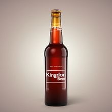 Kingdon Beer. Art Direction, Design, and Packaging project by Diego de los Reyes - 10.20.2015