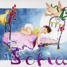 nombre a pincel. Un proyecto de Ilustración tradicional de Isabel Osma - 20.10.2015