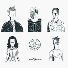Usted es todo un personaje. Un proyecto de Diseño de personajes e Ilustración tradicional de Ana Galvañ - 20.10.2015
