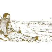 Nuevas etiquetas de los vinos Hito, Cepa 21 y Malabrigo.. Art Direction, Design, and Traditional illustration project by TGA - 10.21.2015