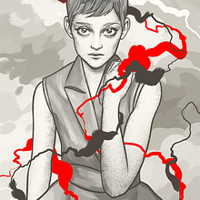Inktober 2015. Projekt z dziedziny Trad, c i jna ilustracja użytkownika Mercedes Rodrigo Miranda - 06.10.2015