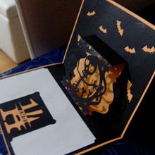 Terjeta de Cumpleaños, Pop-Up.. Arts, Crafts, Design, Product Design, Editorial Design, Graphic Design, Traditional illustration, and Packaging project by Alexandra Martínez Royuela - 10.29.2014