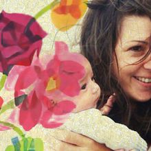 Escaparate floristería La Flor de Santa Rita. Un proyecto de Bellas Artes, Collage, Diseño, Fotografía e Ilustración tradicional de Nuria González Fernández - 21.10.2015