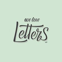 We Love Letters. Projekt z dziedziny Design, Projektowanie produktowe, Trad, c, jna ilustracja, T i pografia użytkownika Ignacio Rodriguez Acosta - 21.10.2015