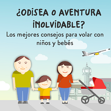 Landing "Consejos para volar en familia" - Vueling.com. Un projet de Marketing de Itziar Oteo Campo - 22.10.2015