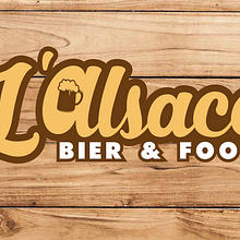 L´Alsace Logotipo. Br, ing, Identit, and Graphic Design project by Carlos Mayoral Caballero - 10.22.2015