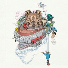 CUENCA-ECUADOR . Fine Arts, Art Direction, Design, Graphic Design, and Traditional illustration project by Isaac Flores Cordero - 11.27.2014