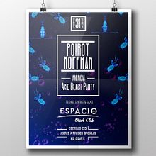 Poirot Hoffman Event. Un projet de Design , Design d'interaction, Photographie, Illustration traditionnelle , et Musique de Santiago Velasquez - 24.10.2015