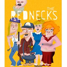 THE REDNECKS (Mi Proyecto del curso Diseño y Creación de Personajes). Character Design, and Traditional illustration project by pardo - 10.24.2015