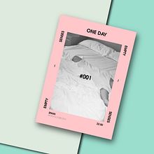 ONE DAY. Un proyecto de Diseño, Diseño editorial y Fotografía de VONDEE - 24.10.2015