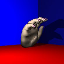 Mano en 3D. Projekt z dziedziny 3D użytkownika Pilar Alfaro - 24.10.2015