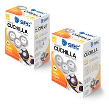 CUCHIILLAS AFEITAR. Un proyecto de Diseño, Diseño de producto, Diseño gráfico y Packaging de Mary Marco - 25.10.2015