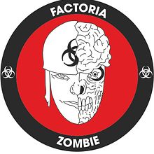 Diseño Logotipo - Parche para la empresa Factoría Zombie. Un proyecto de Br, ing e Identidad y Diseño de Laura García - 25.10.2015