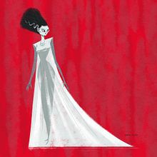 La novia de Frankestein. Een project van Ontwerp van personages y Traditionele illustratie van David Pavón Benítez - 25.10.2015