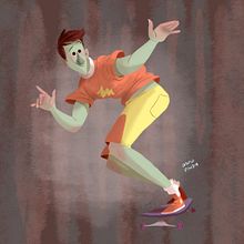 Skeeter. Een project van Ontwerp van personages y Traditionele illustratie van David Pavón Benítez - 25.10.2015