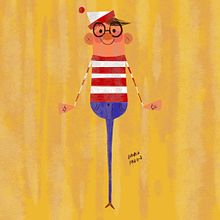 Wally. Een project van Ontwerp van personages y Traditionele illustratie van David Pavón Benítez - 25.10.2015