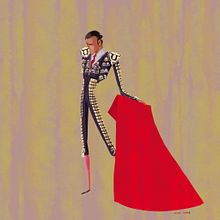 Torero. Een project van Ontwerp van personages y Traditionele illustratie van David Pavón Benítez - 25.10.2015